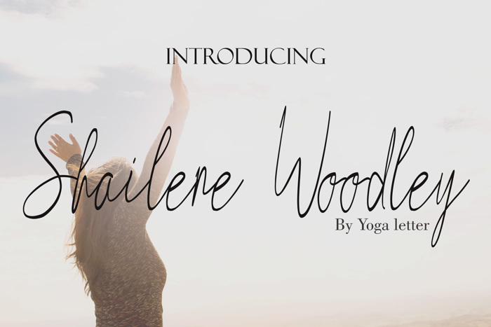 Shailene Woodley Font poster