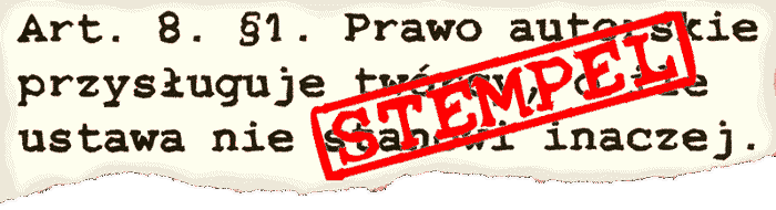 Stempel Font poster