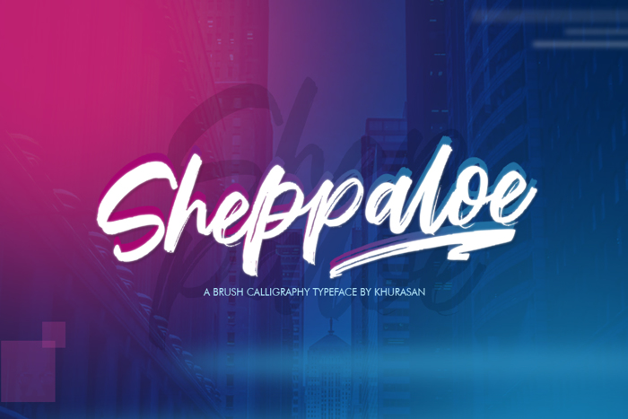Sheppaloe Font poster