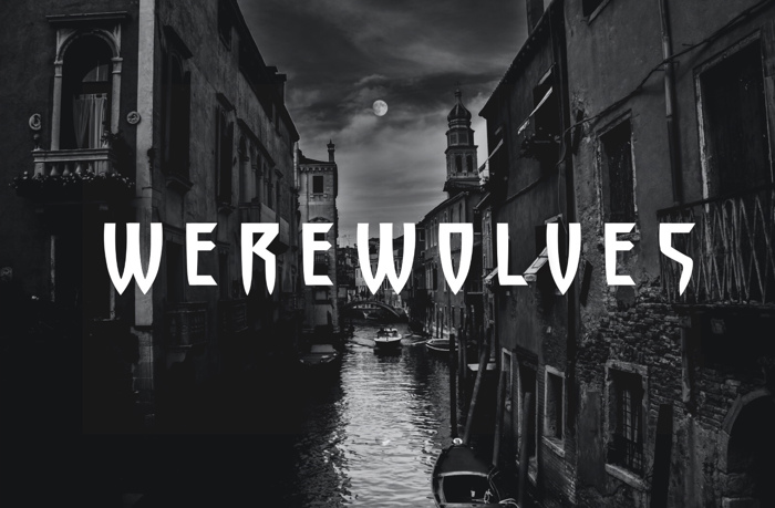 werewolves Font
