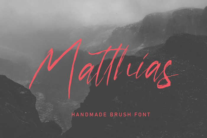 Matthias Font poster