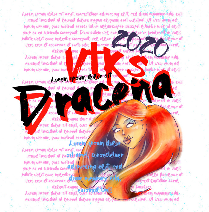 Vtks Dracena Font poster