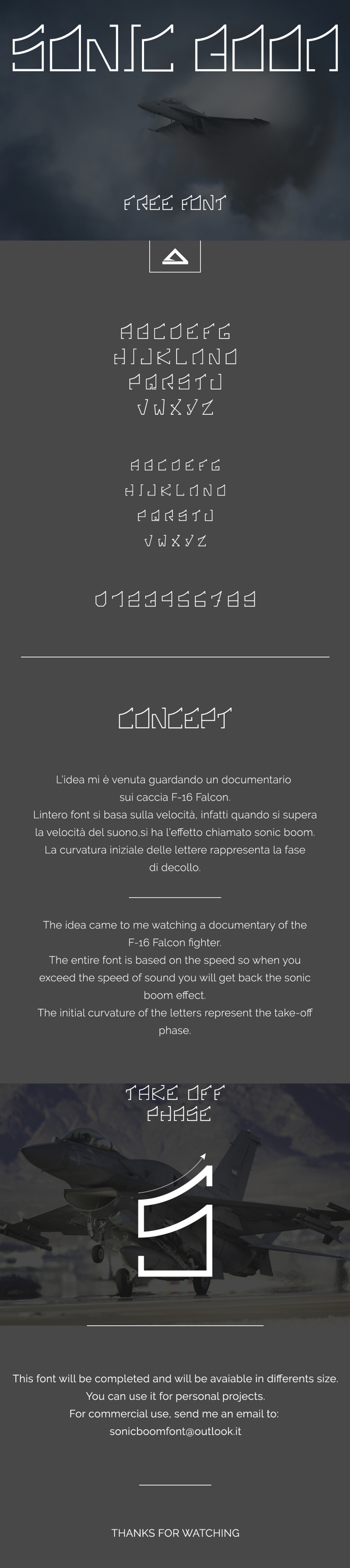 Sonic Boom Font poster
