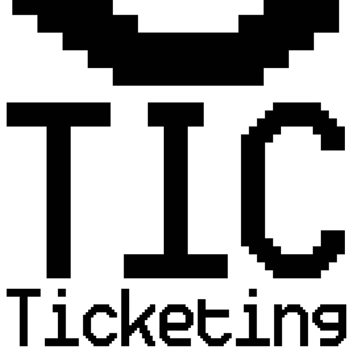 Ticketing Font poster