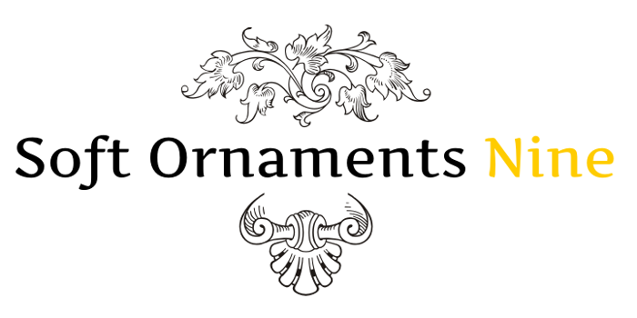 Soft Ornaments Nine Font poster