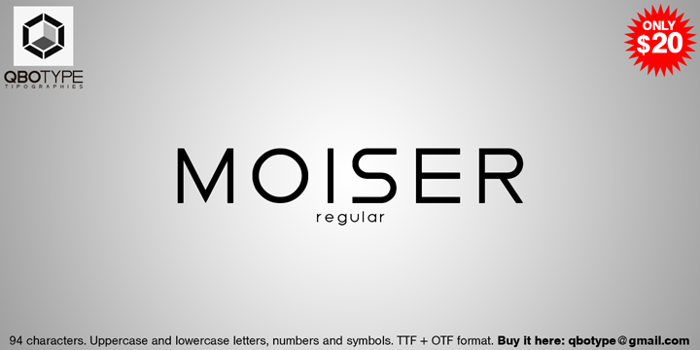 Moiser Font