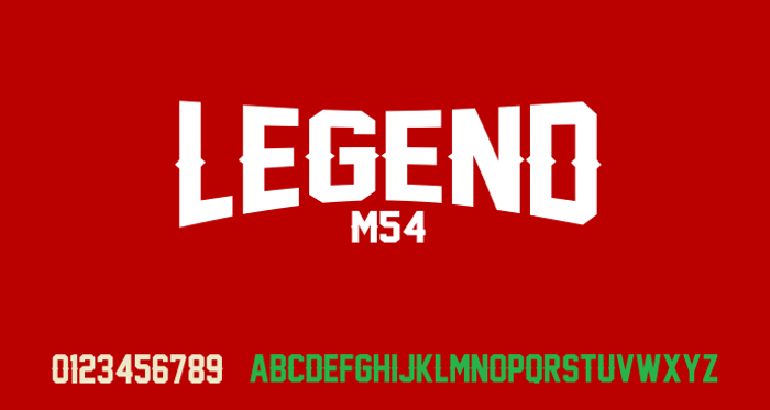 Legend M54 poster
