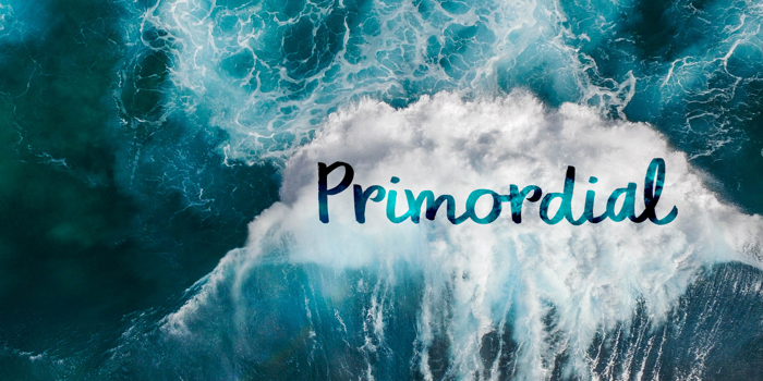 DK Primordial Font poster