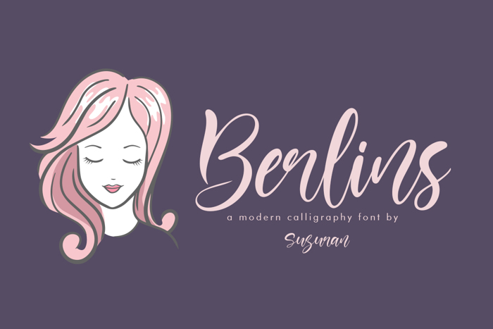 Berlins Font poster