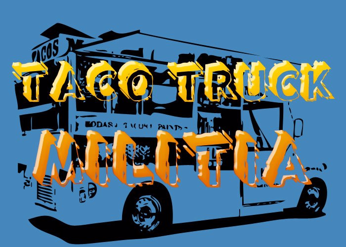 Taco Truck Militia Font