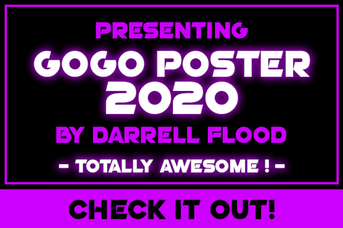 Go Go Poster 2020 Font poster