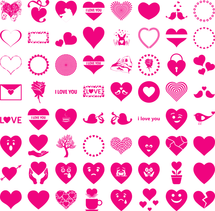 Font I Love You poster