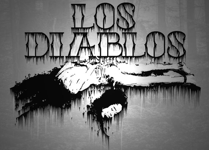 Los Diablos Font poster