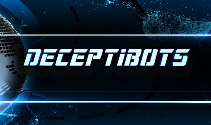 Deceptibots Font poster