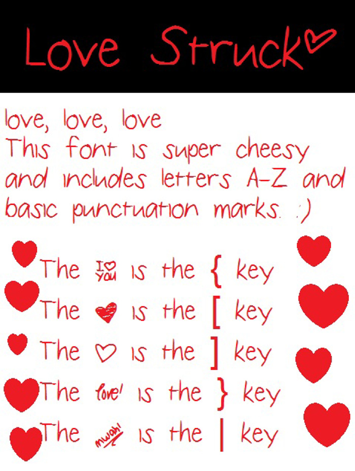 LoveStruck Font