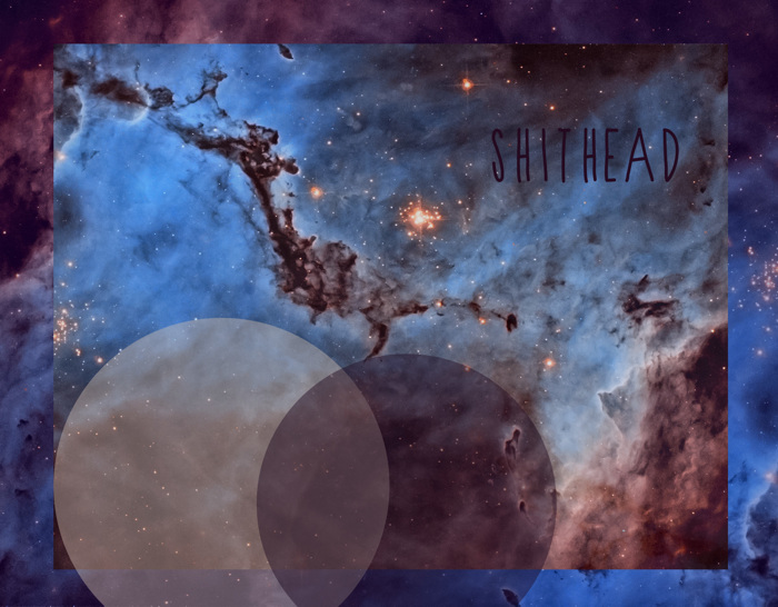 Shithead Font poster
