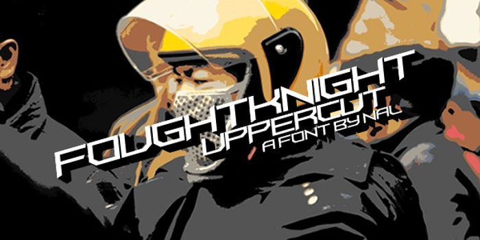 FoughtKnight UpperCut Font