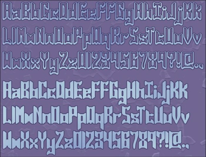Jasper BRK Font poster