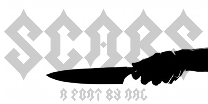 Scars Font poster