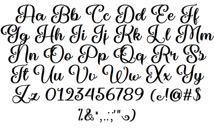 Marienkaefer Font poster