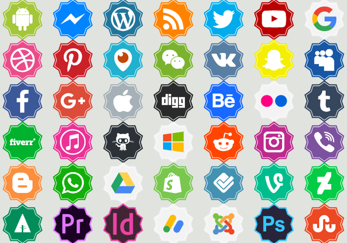 Font logos Color