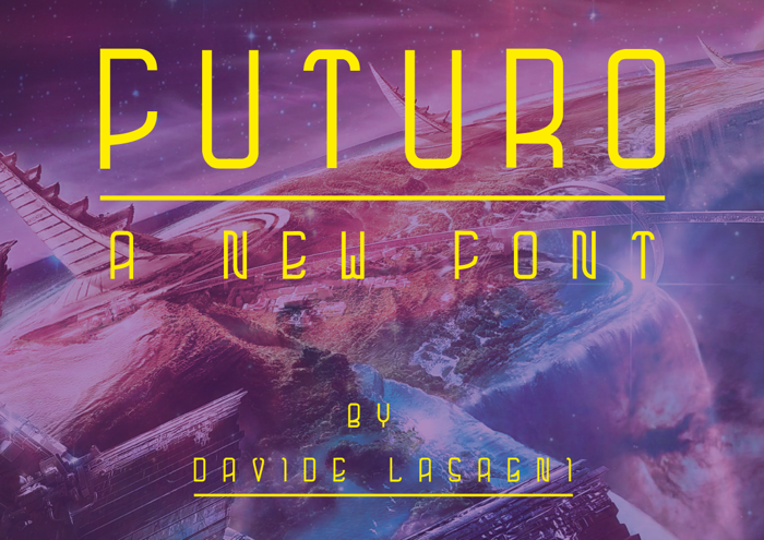 futuro Font poster