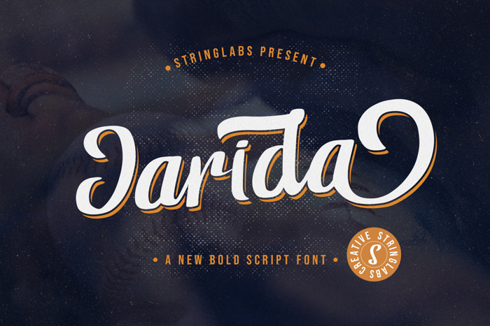 Jarida Font poster