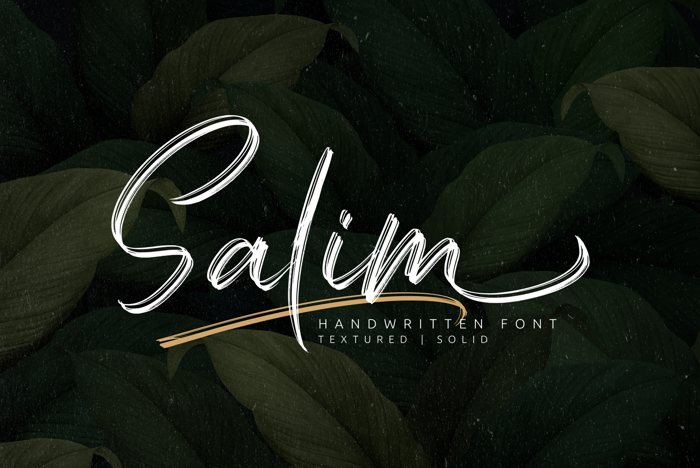 Salim Font poster