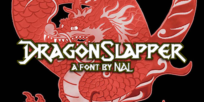 DragonSlapper Font
