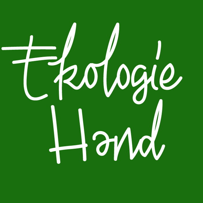 Ekologie Hand Font poster