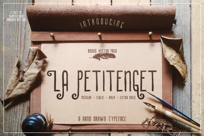 La Petitenget Font poster