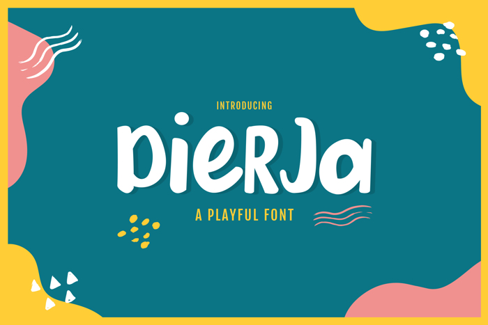 Dierja Font poster