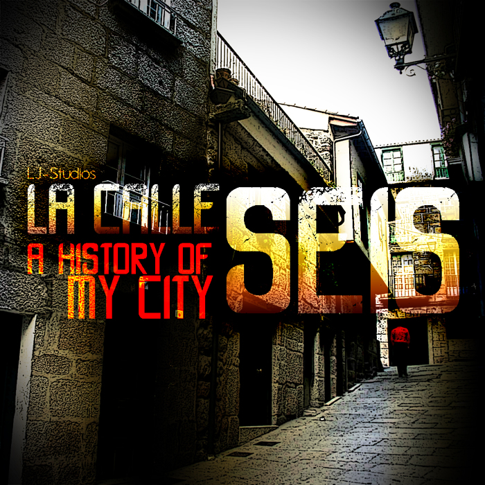 LA CALLE 6 Font poster