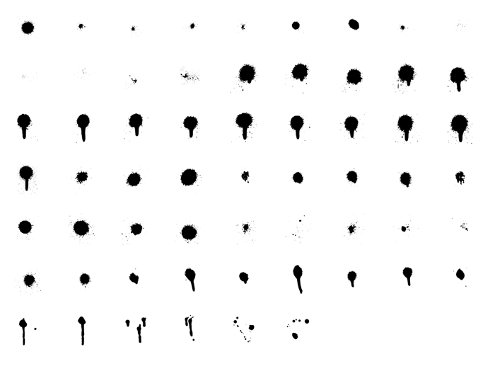 Drips Splatters poster
