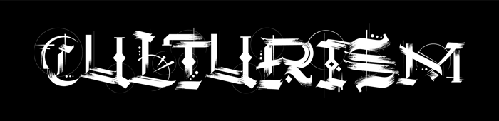 Culturism Font poster