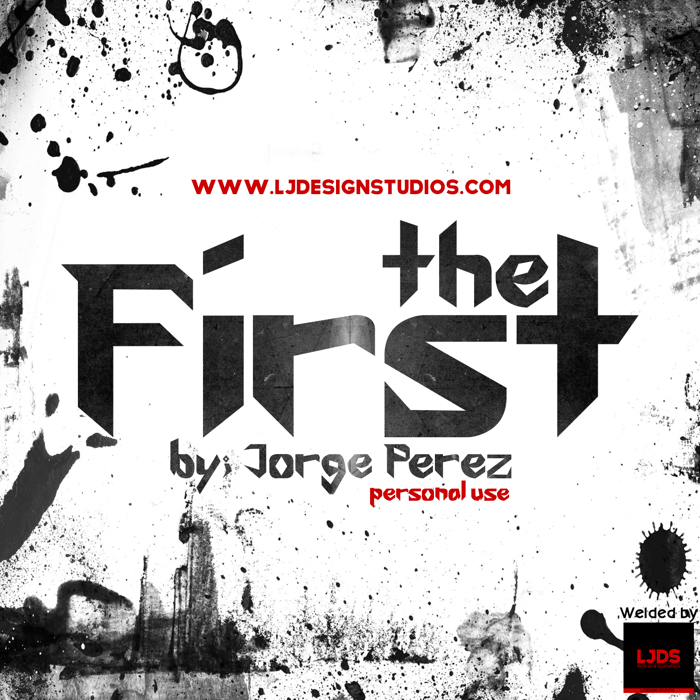 The First Font poster
