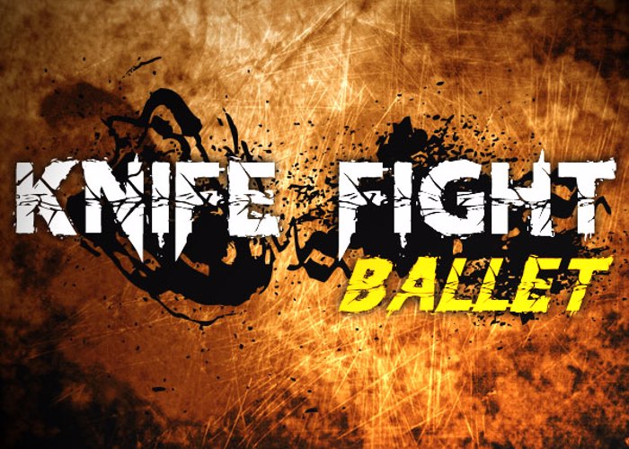 Knife Fight Ballet Font poster