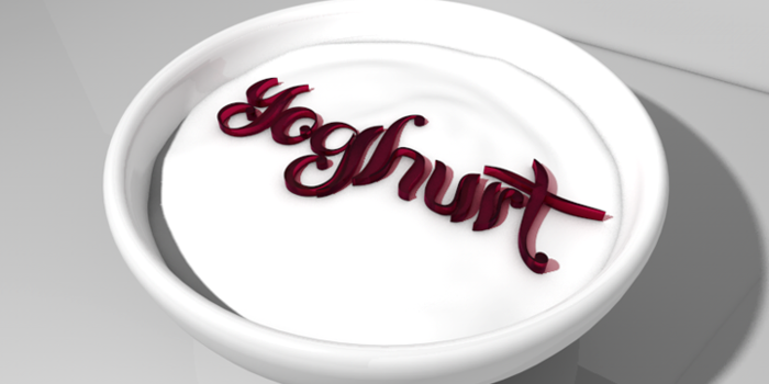 Yoghurt Font poster