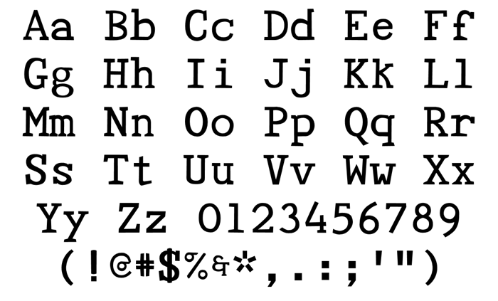 Tye Paloon Font poster
