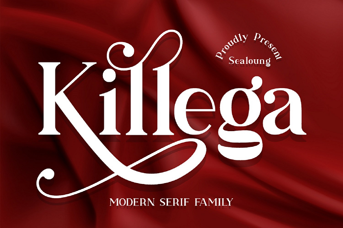 Killega Font poster