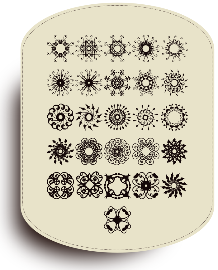 Rosette110621 Font poster