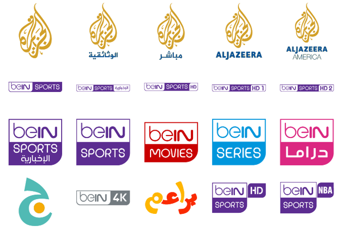logos bein aljazeera Font poster