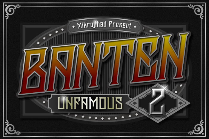 Banten Unfamous 2 DEMO Font poster