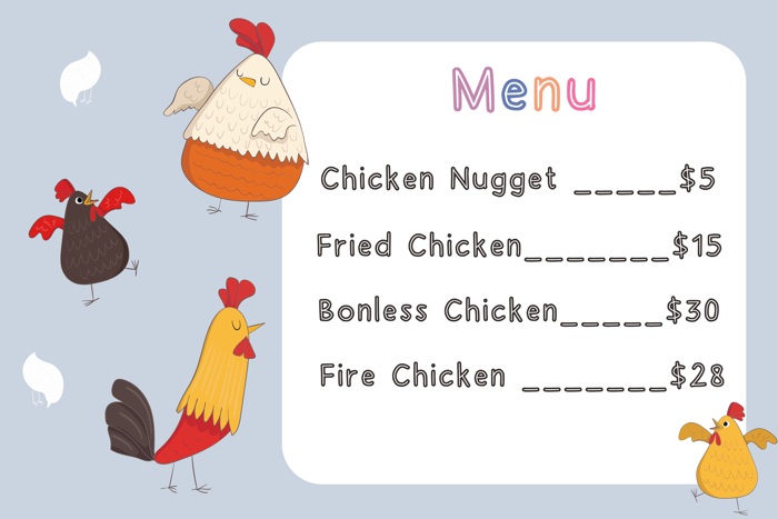 Chicken Bones Font poster