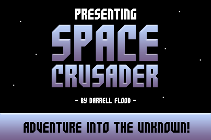 Space Crusader Font