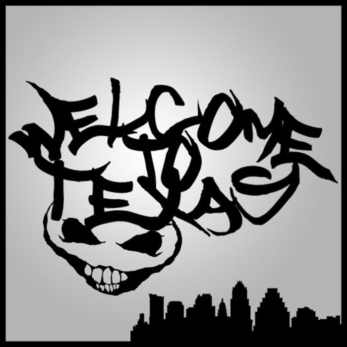 Welcome to Texas Font poster