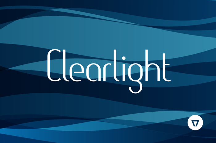 Clearlight Font poster
