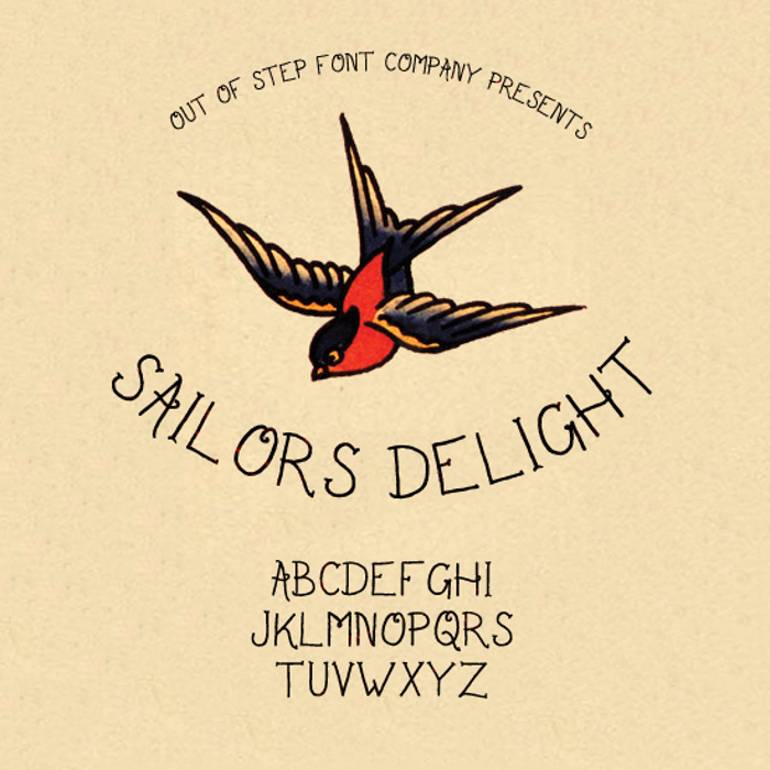 Sailor's Delight Font