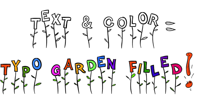 Typo Garden Demo Font poster