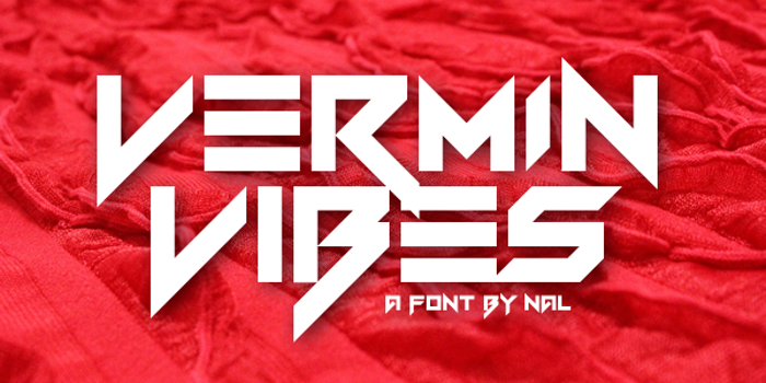 Vermin Vibes Font poster